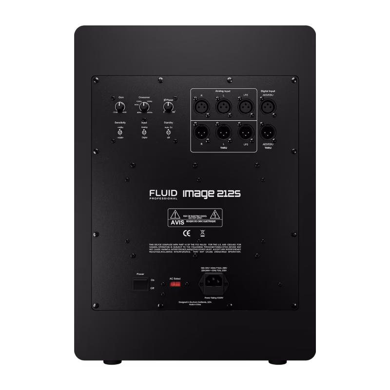 Fluid Audio Image 212S Reference Subwoofer