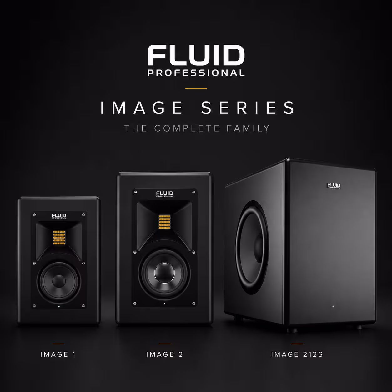 Fluid Professional Image Series monitoring system with Image 1, Image 2, and 212S